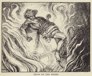 Ixion på hjulet