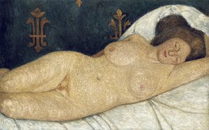 Liggande kvinnlig naken, 1905-06
