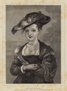 Spanska hatt-porträttet