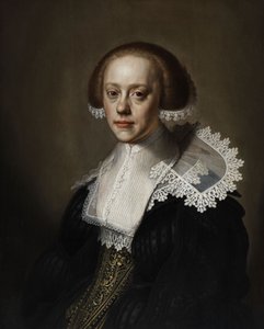 Porträtt av en dam