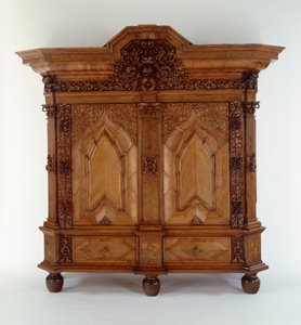 Skåp, från Danzig, ca 1730 (trä)