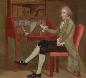 Porträtt av David Baldwin, 1790
