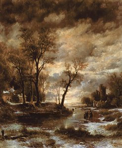 Vinter i Holland, 1872