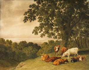 Landskap med boskap, 1819