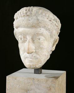 Chef för kejsar Theodosius II (408-450) (marmor)