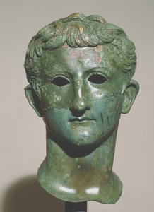Germanicus huvud (brons)
