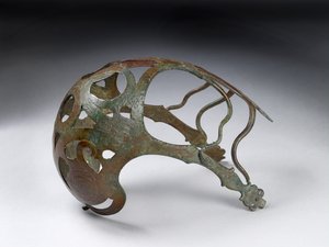 Hästmunkorg (brons)