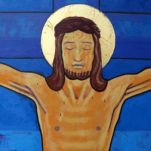Jesus dör på korset