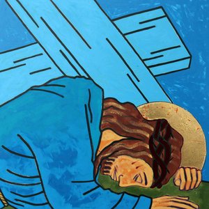 Jesus faller