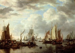 Leverans före Dordrecht, 1651