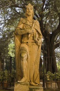 Staty av Alfonso X El Sabio