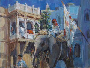 Elefant i Jodhpur