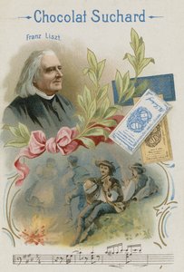 Franz Liszt, österrikisk kompositör och musiker
