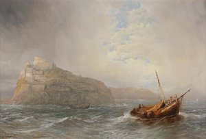 Storm över Lemnos, Grekland