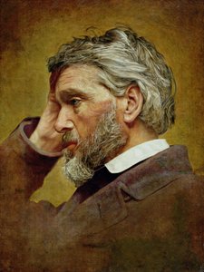 Porträtt av Thomas Carlyle (1795-1881) 1866