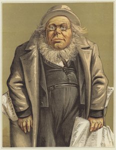 Karikatyr av Horace Greeley