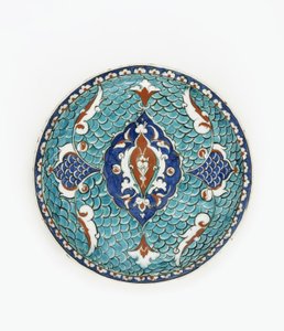 Maträtt, Iznik, osmansk dynasti (keramik)