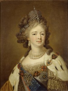 Porträtt av kejsarinnan Maria Feodorovna