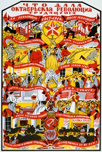 USSR affisch, 1919