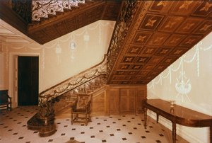 Trappan, Claydon House, Buckinghamshire, mitten av 1700-talet