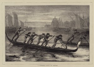 Ett gondollopp i Venedig