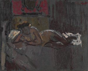 Liggande naken, Mornington Crescent, 1905