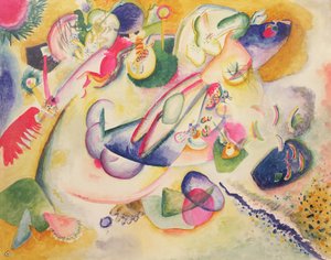 Improvisation, c.1914 (wc & penna på papper)