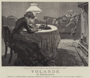 Yolande, av William Black