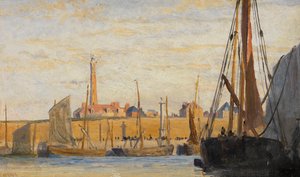 En kontinental hamn, 1890