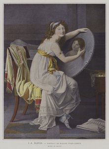 Porträtt av Madame Vigee-Lebrun
