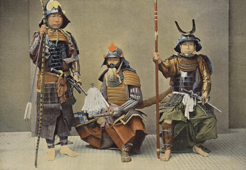Samurai Group av European Photographer