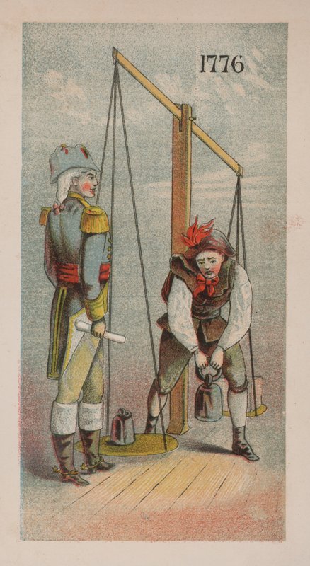Amerikanska revolutionen, 1776 av American School