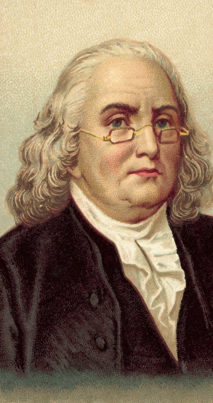 Benjamin Franklin swed av American School