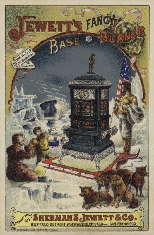 Jewetts Fancy Base Burner av American School