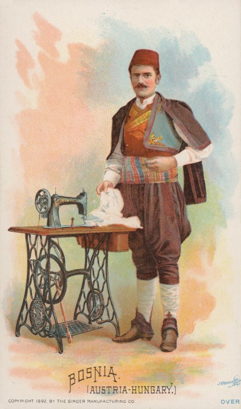 Symaskin, Bosnien, Österrike-Ungern av American School