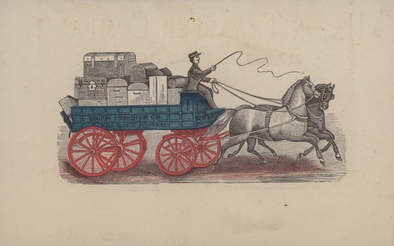 Union Transfer Co, Bagage Express av American School