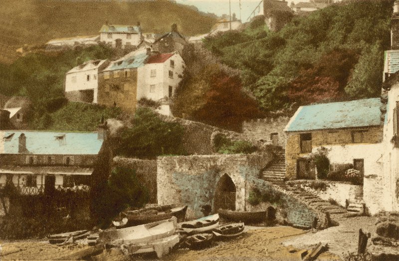Clovelly, ingången till byn av English Photographer