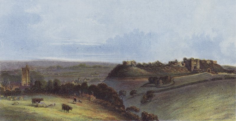 Carisbrooke Castle and Village av English School