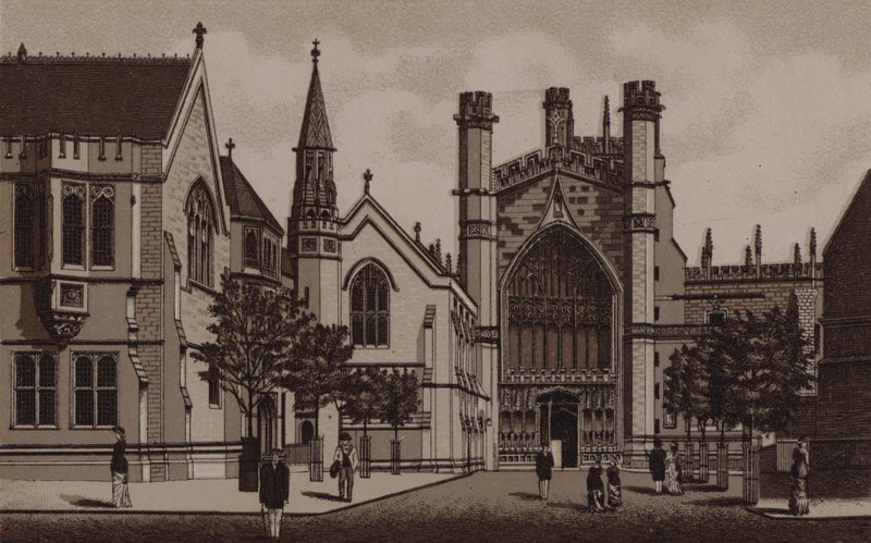 Chester Cathedral, West Front av English School