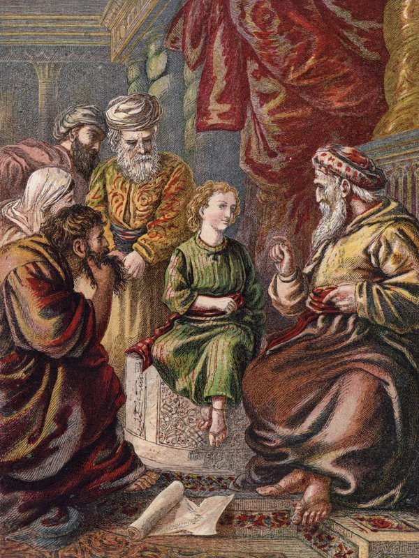 Kristus i templet av English School