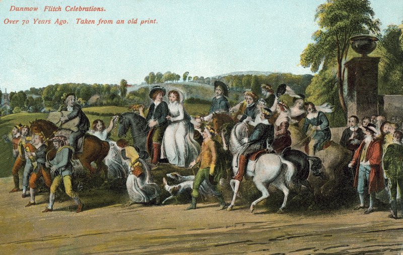 Dunmow Flitch-firande av English School