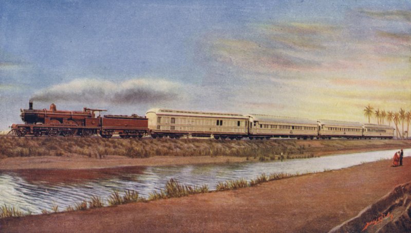 Egyptian Train-de-luxe, Cairo-Luxor Express, Egyptian Railway Administration av English School