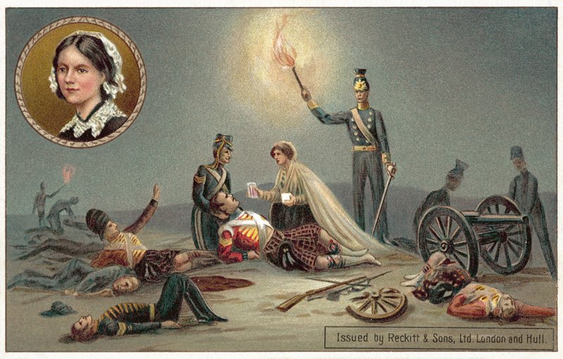 Florence Nightingale, Krimkriget av English School