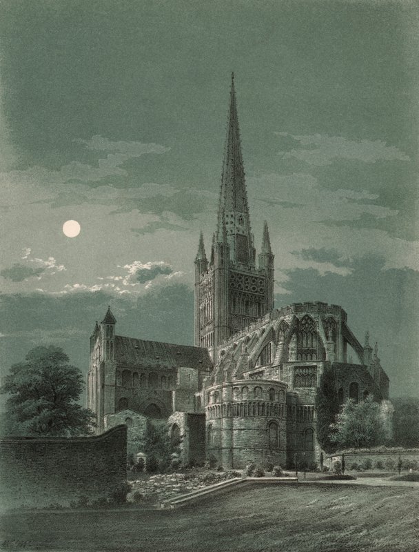 Norwich katedral av English School