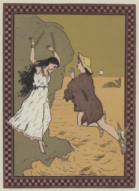 Perseus och den vackra jungfrun av English School
