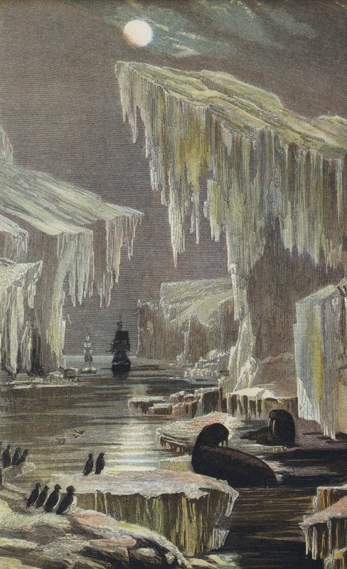 Erebus och terror i de arktiska regionerna av English School