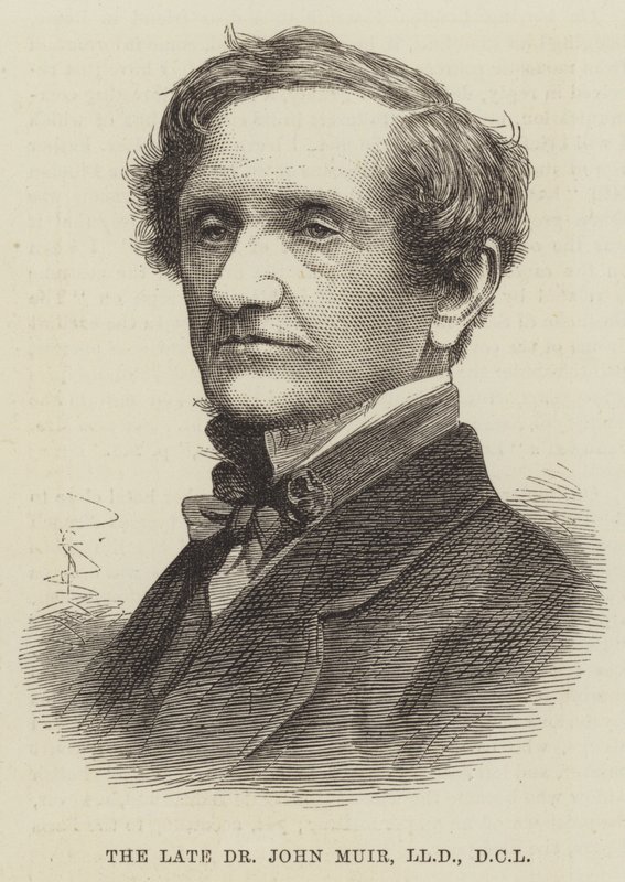 Den framlidne Dr John Muir, LLD, DCL av English School
