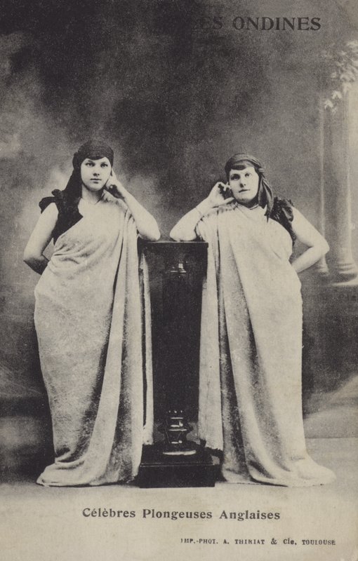 De berömda engelska dykarna av French Photographer