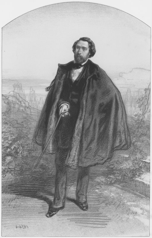 Alfred de Musset av French School