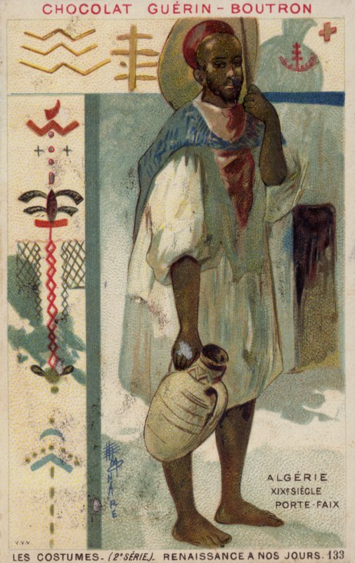Algerisk portier, 1800-talet av French School